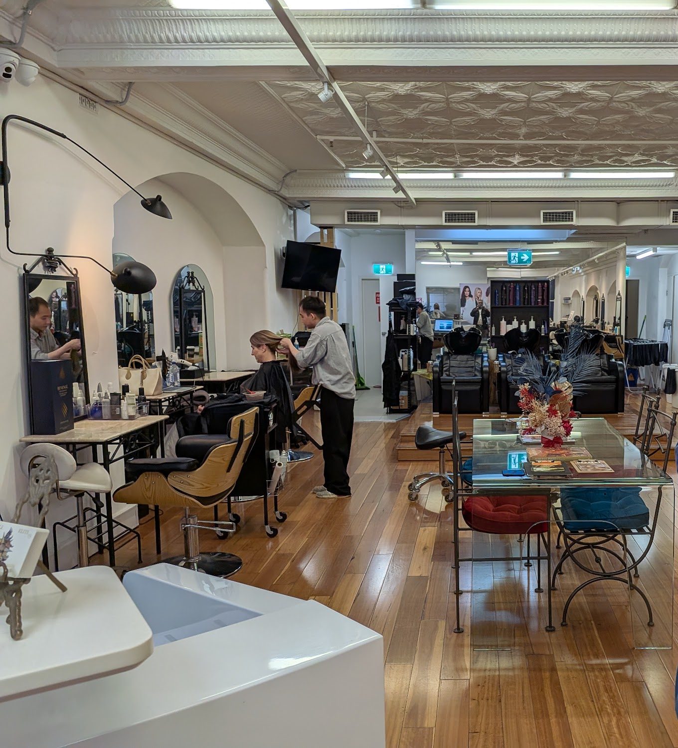 The salon at 387 George Street